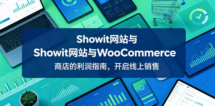 Showit网站与WooCommerce商店的利润指南，开启线上销售【原创双语字幕】-万象聊项目