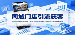 同城门店引流获客：依托短视频线上流量，低成本引导客源到店实现门店客流稳步增长-万象聊项目