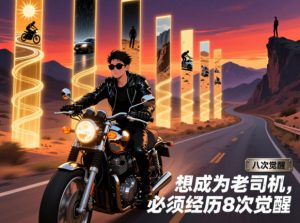 付费文章：想成为老司机，必须经历8次觉醒-万象聊项目