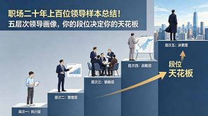 付费文章：职场二十年上百位领导样本总结！五层次领导画像，你的段位决定你的天花板-万象聊项目