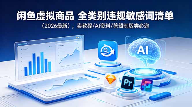 闲鱼虚拟商品 全类别违规敏感词清单(2026最新-万象聊项目