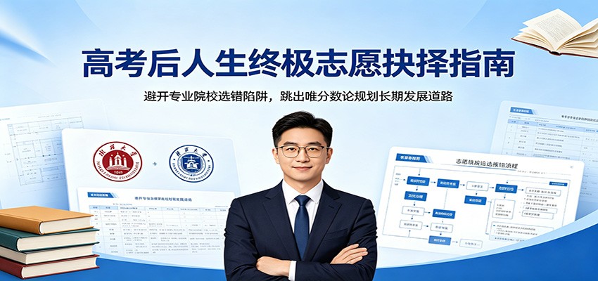 高考后人生终极志愿抉择指南：避开专业院校选错陷阱，跳出唯分数论规划长期发展道路-万象聊项目