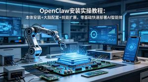 OpenClaw安装实操教程：本体安装+大脑配置+技能扩展，零基础快速部署AI智能体-万象聊项目