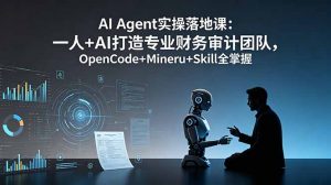 AI Agent实操落地课：一人+AI打造专业财务审计团队，OpenCode+Mineru+Skill全掌握-万象聊项目