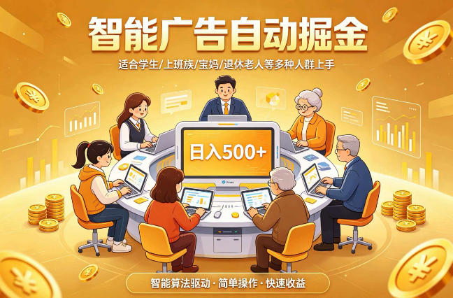 2026年最好做的项目：自动掘金项目，小白轻易上手，单日轻松收入500+【揭秘】-万象聊项目