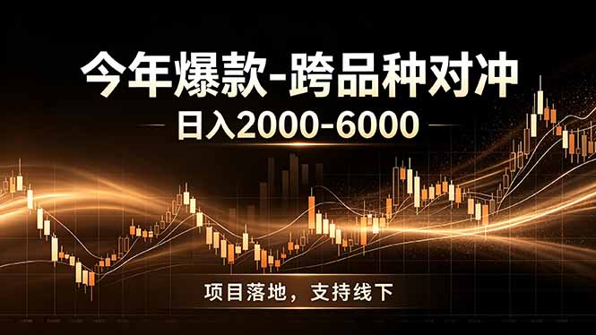 全新跨品种对冲模式上线！日稳定盈利 2000-6000，合规长久可批量放大-万象聊项目