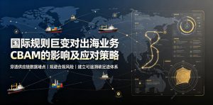 国际规则巨变对出海业务CBAM的影响及应对策略，帮助企业穿透供应链数据堵点，规避合规风险-万象聊项目