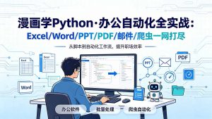漫画学Python·办公自动化全实战：Excel/Word/PPT/PDF/邮件/爬虫一网打尽-万象聊项目