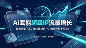 AI赋能超级IP流量增长：让流量留下来，无限接近用户，流量计触手可及！-万象聊项目