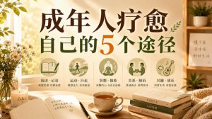 付费文章：成年人疗愈自己的5个途径-万象聊项目