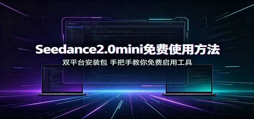 Seedance2.0mini免费使用方法：双平台安装包，手把手教你免费启用工具-万象聊项目