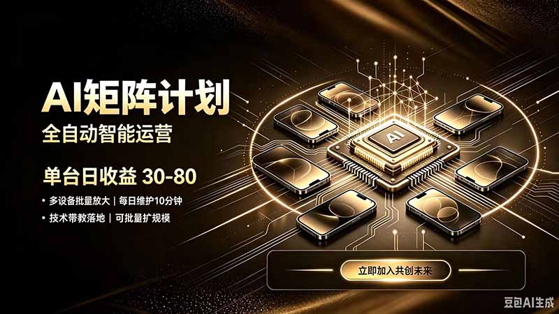AI智能对话，矩阵规模化创业，全程技术扶持，长久稳定，日入800+-万象聊项目
