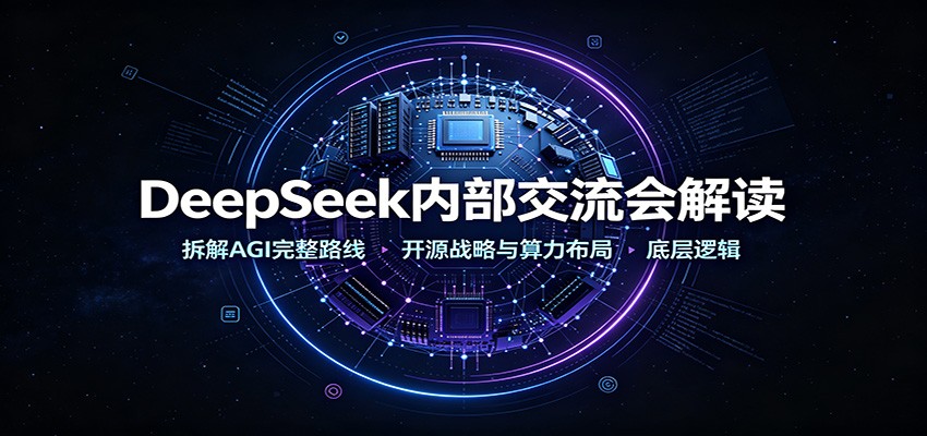 DeepSeek内部交流会解读：拆解AGI完整路线，开源战略与算力布局底层逻辑-万象聊项目