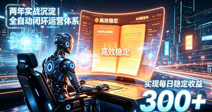 两年实战沉淀｜全自动闭环运营体系，实现每日稳定收益300+【揭秘】-万象聊项目