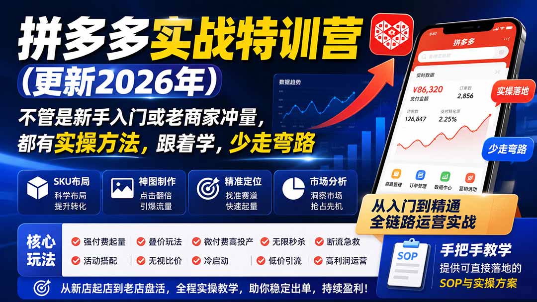 拼多多实战特训营(更新26年0822-万象聊项目