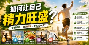 付费文章：如何让自己精力旺盛？-万象聊项目