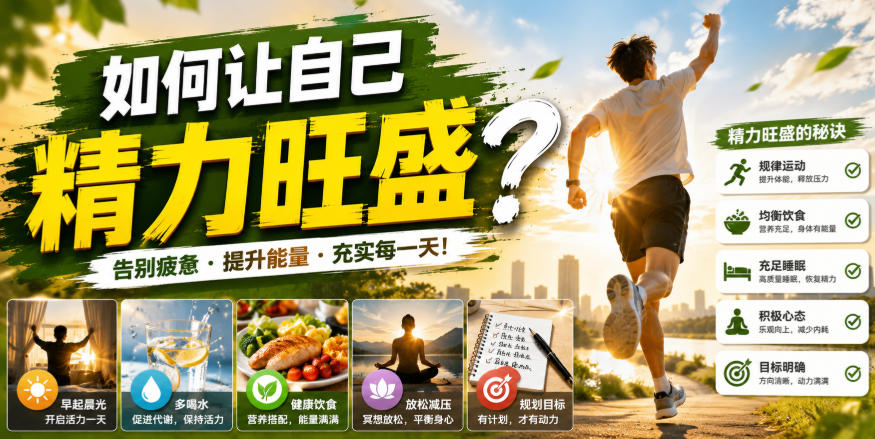 付费文章：如何让自己精力旺盛？-万象聊项目