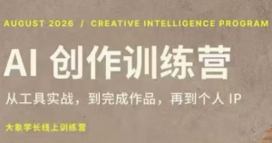 大象学长·AI创作训练营【第5期】(更新9月)-万象聊项目
