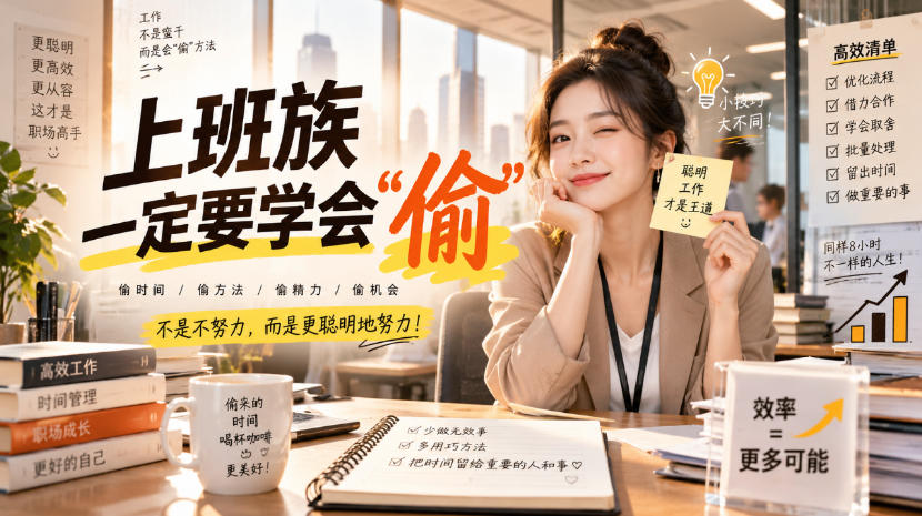 某社群精选付费文：上班族一定要学会“偷“-万象聊项目