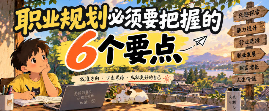 付费文章：职业规划必须要把握的6个要点-万象聊项目