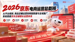 2026京东电商运营总裁班：从平台规则、商品店铺运营到商智数据与全域推广，系统搭建京东店铺增长运营体系-万象聊项目