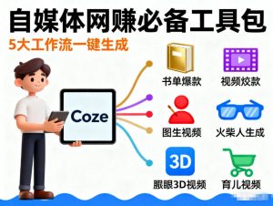 Coze工作流合集，内容一共100份左右，内容丰富，可以提供工作效率-万象聊项目