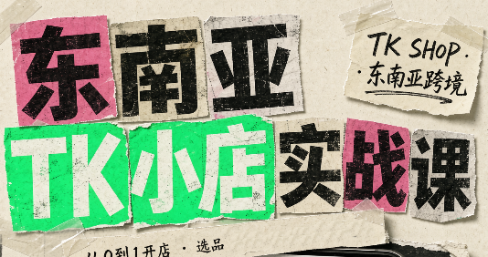 东南亚TK小店实战课(基础+进阶)-万象聊项目