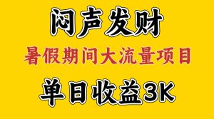 （11558期）闷声发财，假期大流量项目，单日收益3千+ ，拿出执行力，两个月翻身-万象聊项目