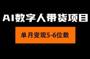 （11751期）2024年Ai数字人带货，小白就可以轻松上手，真正实现月入过万的项目-万象聊项目