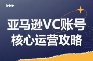 亚马逊VC账号核心玩法解析,实战经验拆解产品模块运营技巧,提升店铺GMV,有效提升运营利润-万象聊项目