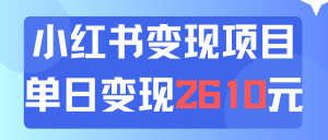 （11885期）利用小红书卖资料单日引流150人当日变现2610元小白可实操（教程+资料）-万象聊项目