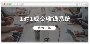 1对1成交收钱系统,全网130万粉丝,十年专注于引流和成交!-万象聊项目