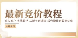 （12012期）竞价教程：真实账户 实战教学 从新手到进阶·后台操作到数据优化-万象聊项目