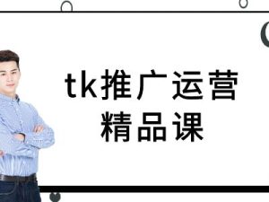 tk推广运营精品课-tiktok跨境电商教程-万象聊项目