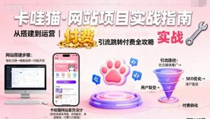 卡哇猫·网站项目，网站搭建与运营以及引流跳转付费-万象聊项目