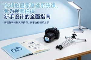 视频拍摄零基础系统课,专为视频拍摄新手设计的全面指南-万象聊项目