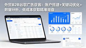 外贸B2B 谷歌广告获客:账户搭建+关键词优化+数据分析 低成本获取精准询盘-万象聊项目