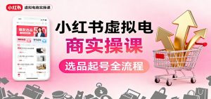 小红书虚拟电商实操课:选品起号+AI 内容创作+店铺运营+引流私域+自动化发笔记-万象聊项目