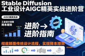 Stable Diffusion工业设计AIGC精英实战进阶营,彻底颠覆传统设计流程,实现降本增效-万象聊项目