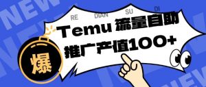 专注于Temu商家提供精准曝光浏览量，助力店铺排名提升和转化，单机日收入80-130【揭秘】-万象聊项目
