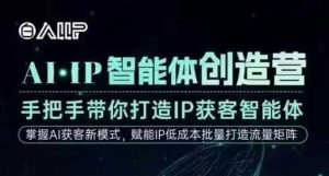 AI·IP智能体创造营，手把手带你打造IP获客智能体，高成交创始人IP课-万象聊项目