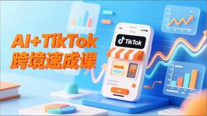 AI+TikTok跨境速成课，智能翻译、店铺定位、流程拆解，7天高效上线运营-万象聊项目