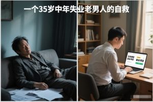 付费文章：一个35岁中年失业老男人的自救-万象聊项目